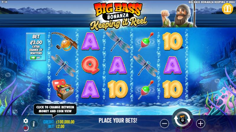 Геймплей слоту Big Bass – Keeping it Reel